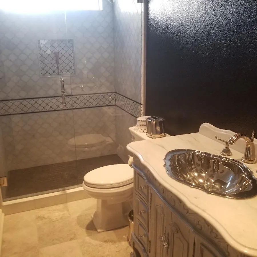 Professional plumbing work and bathroom remodeling in La Porte